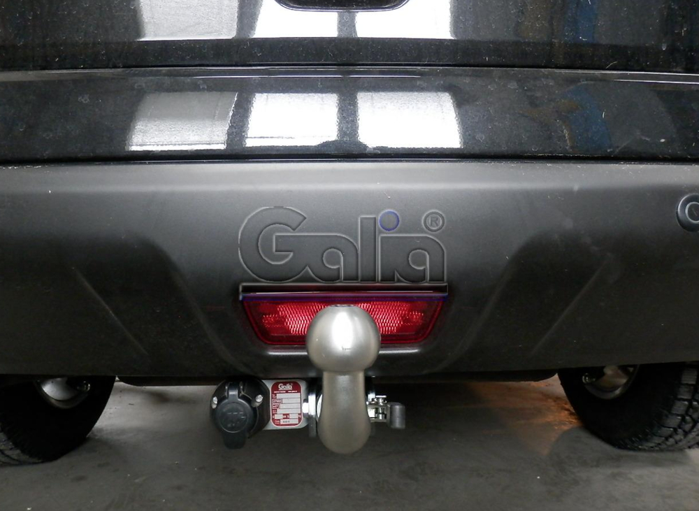 Фаркоп оцинкованный Galia N055C для Nissan X-Trail 2015-, Renault Koleos 2016-(паспорт и сертификат в комплекте)(без электрики)