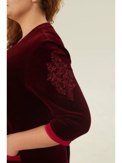 Халат домашний теплый на молнии