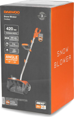 Снегоуборщик (электролопата) аккумуляторный DAEWOO DAST 4242Li без АКБ и ЗУ