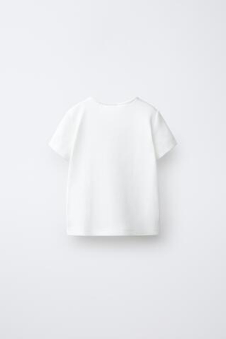 ZARA ТОП В РУБЧИК С БАНТАМИ, БЕЛЫЙ