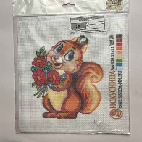 Рисунок на канве