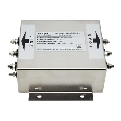 3-х фазный ЭМС фильтр для преобразователей частоты серии V2000