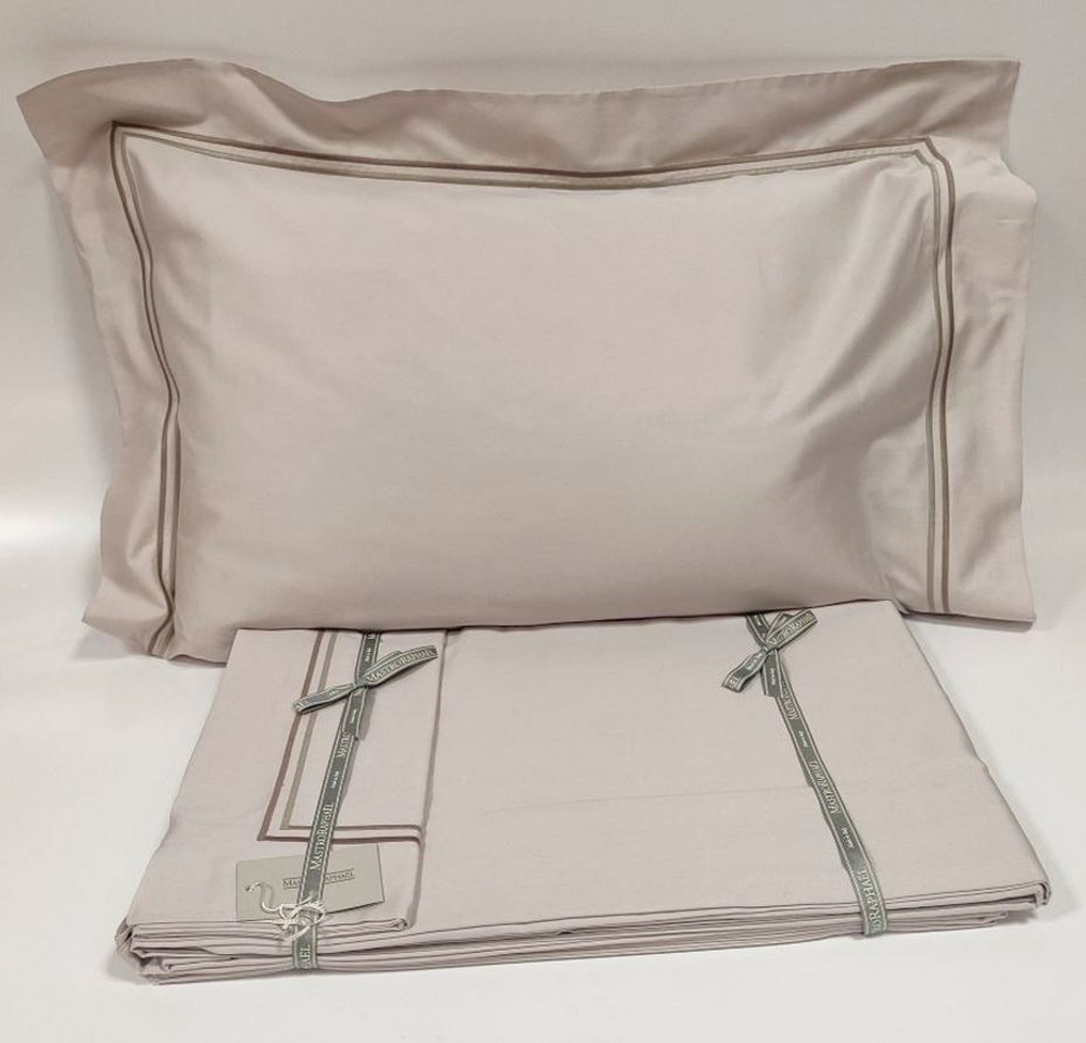 Постельное белье 2 спальное евро Mastro Raphael B&B Sintra 6L pale pink розовое