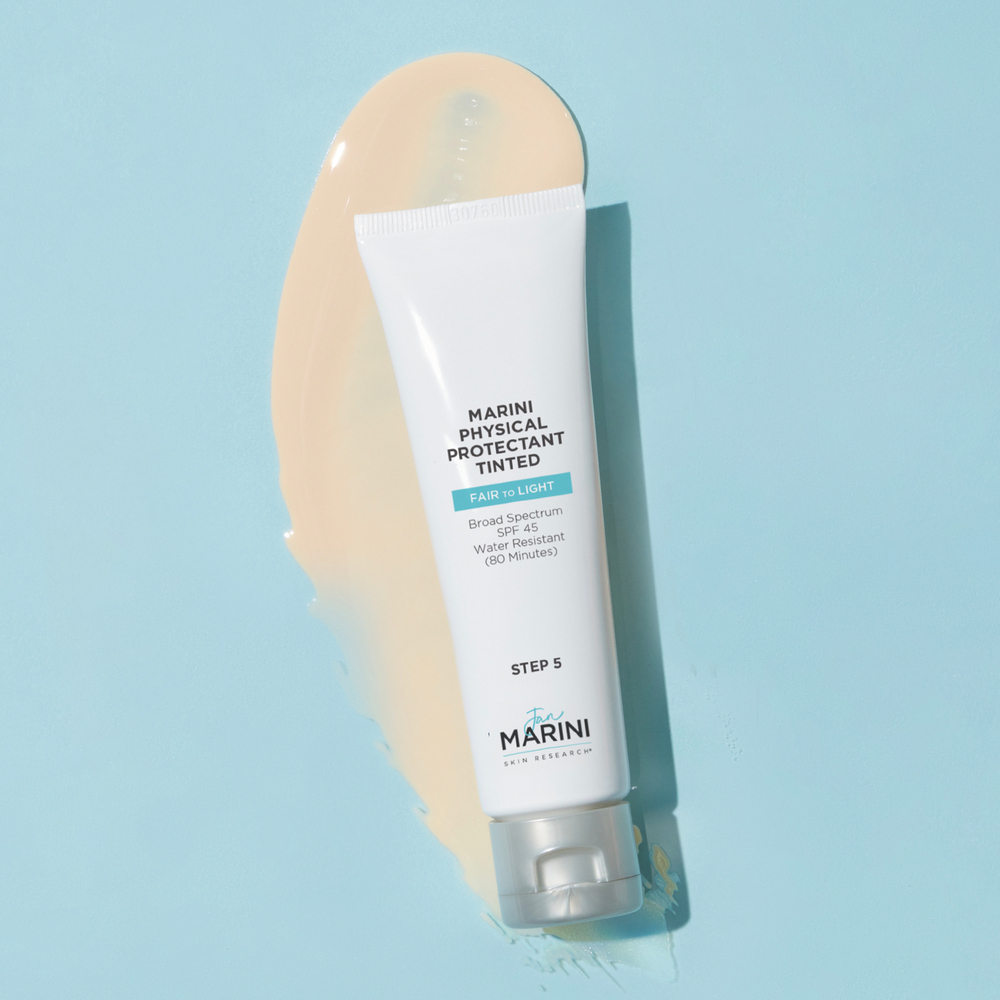 Jan Marini Physical Protectant SPF45 (tinted Light) Солнцезащитный крем с тональным  эффектом c SPF 45 Light, 57 гр.