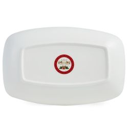 БЛЮДО LEFARD "ДЕД МОРОЗ И СНЕГУРОЧКА" ПРЯМОУГ. 25*16*3 СМ (КОР=12ШТ.)