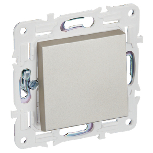 SKANDY Выключатель 1-клавишный 10А SK-V01Sh шампань IEK