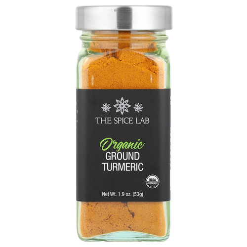 The Spice Lab, органическая молотая куркума, 53 г (1,9 унции)
