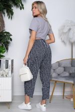 Брюки бохо (полоска) Б10371 LT Collection