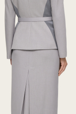 Серая юбка-макси "Симона 2"