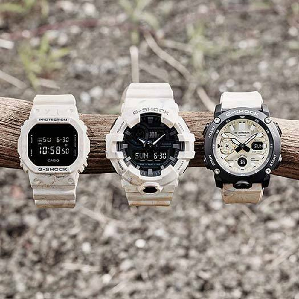Японские наручные часы Casio G-SHOCK DW-5600WM-5ER с хронографом