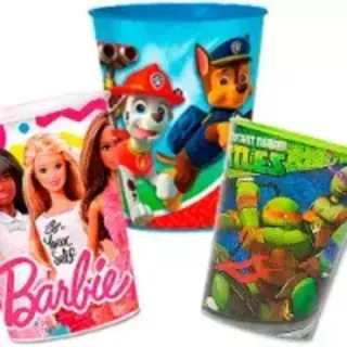 Герои мультфильмов - стаканы