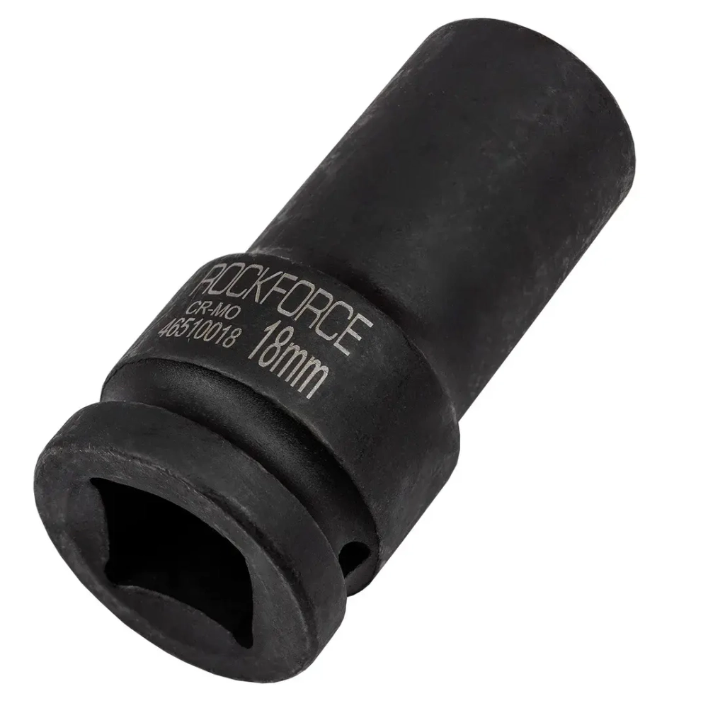 Головка ударная глубокая 3/4'', 18мм (6гр.) RockForce RF-46510018
