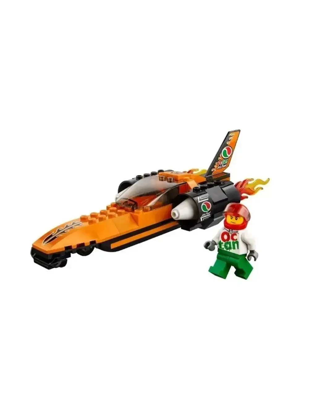 Конструктор Сити Гоночный звездолет 84 детали 10867