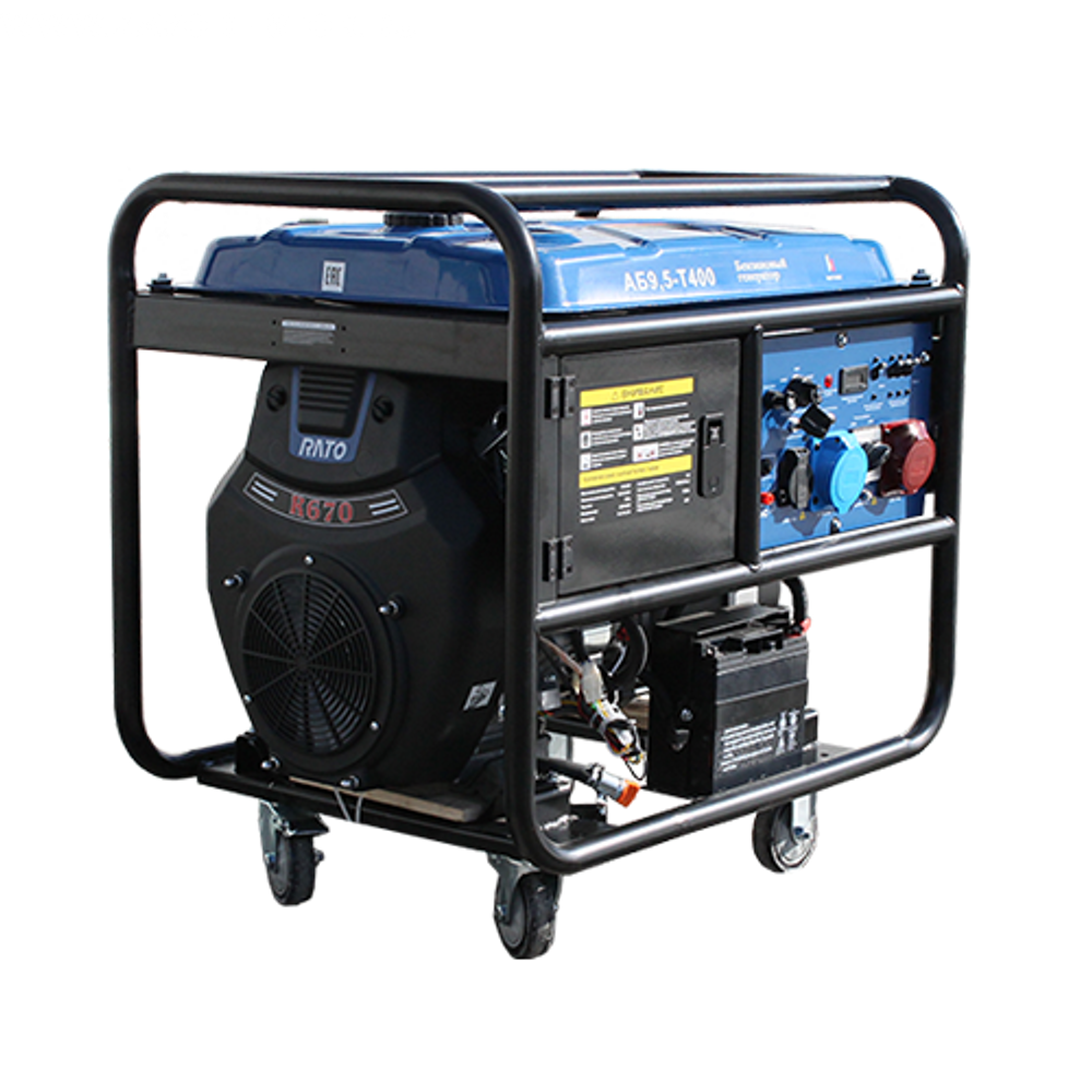 Бензиновый генератор АБ9,5-Т400-ВМ121Э