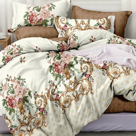 Комплект постельного белья "П37. TM-2216", поплин, 100% хлопок, Россия.