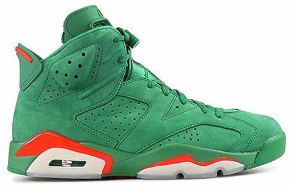Кроссовки Jordan Air Jordan 6 Retro Nrg "Green Suede Gatorade"