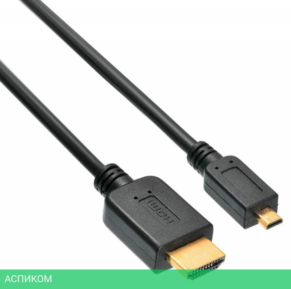 Кабель аудио-видео Buro MICROHDMI-5M 5м черный
