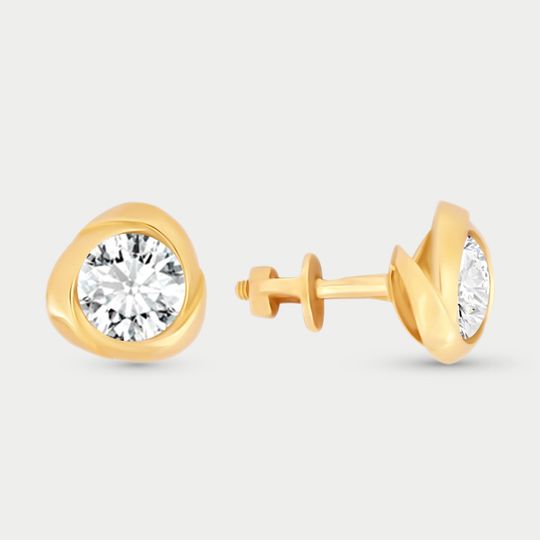 Серьги золотые