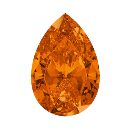 Фианит Груша от 3х2 до 8х5 мм