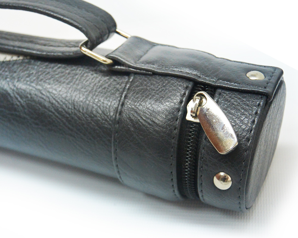 Тубус на 1 кий Меркури DUO (1 карман) (светло-серый/темно-серый)