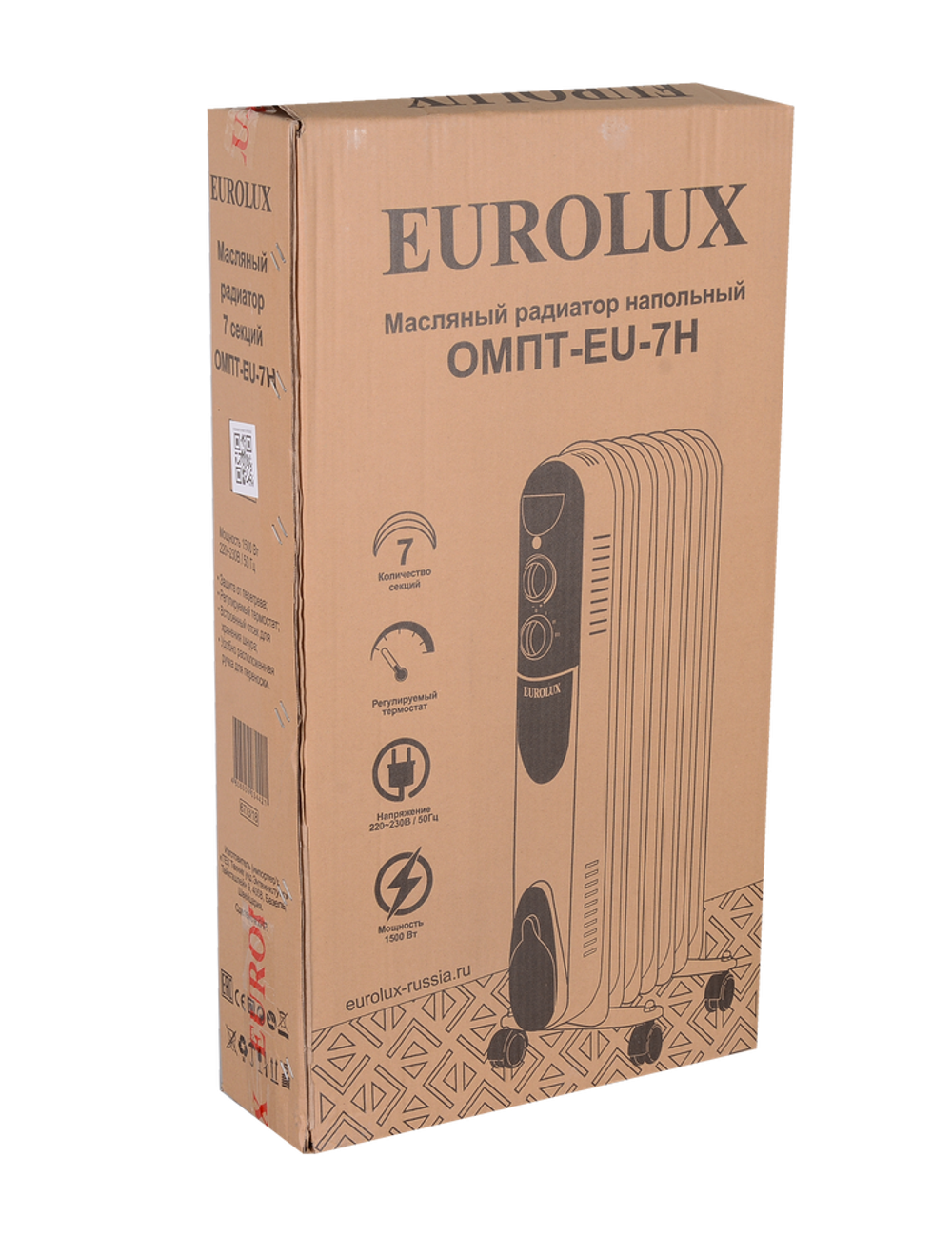 Масляный обогреватель Eurolux ОМПТ-EU-7Н