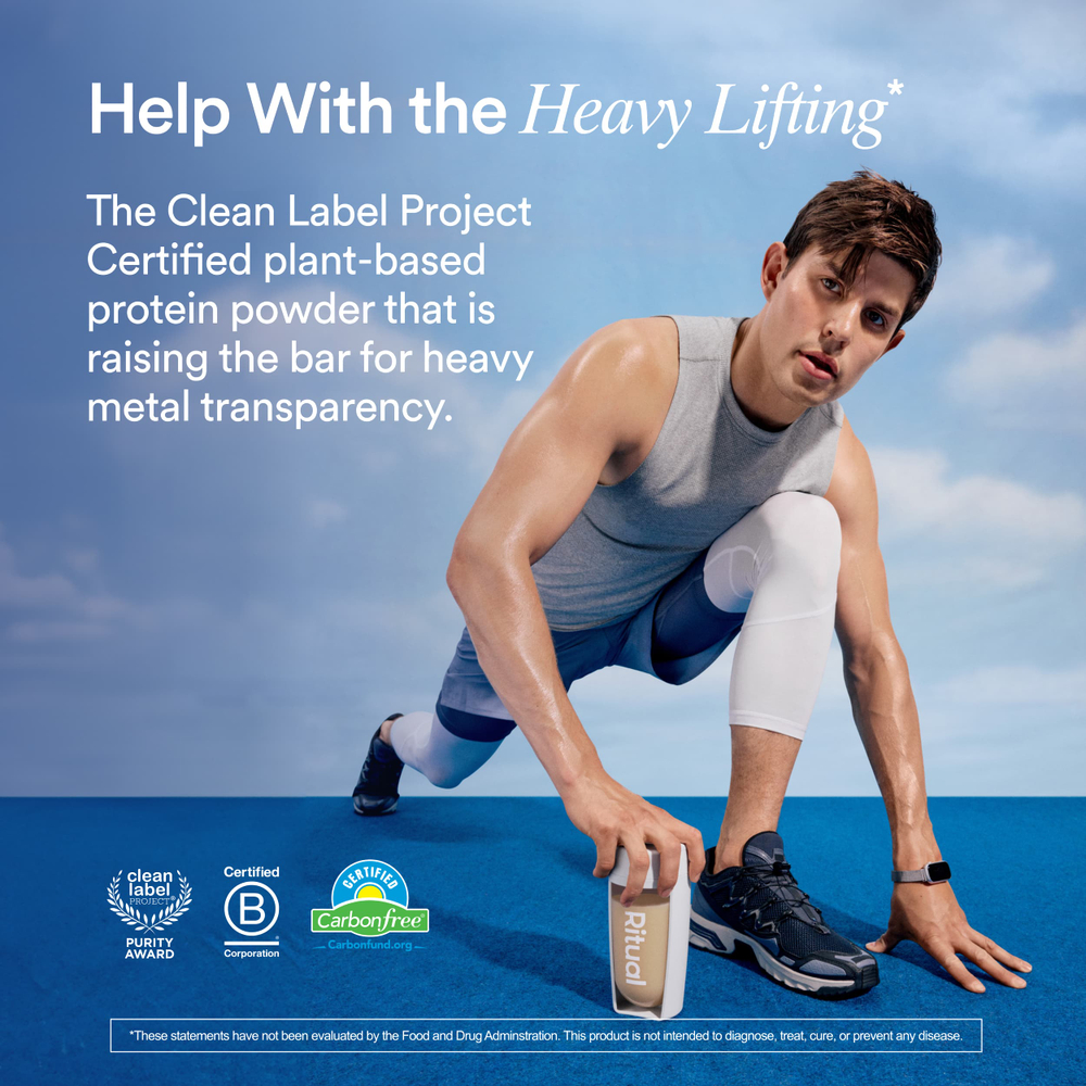 Ritual, Essential Protein, ежедневный коктейль, ваниль, 459 г (1 фунт)