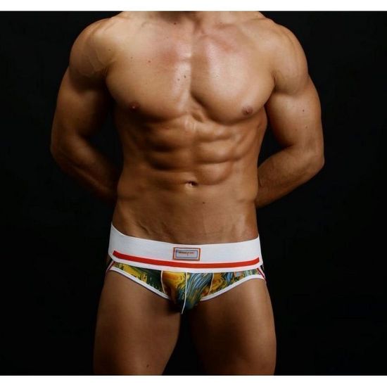 Мужские трусы джоки с разноцветным принтом Boefje