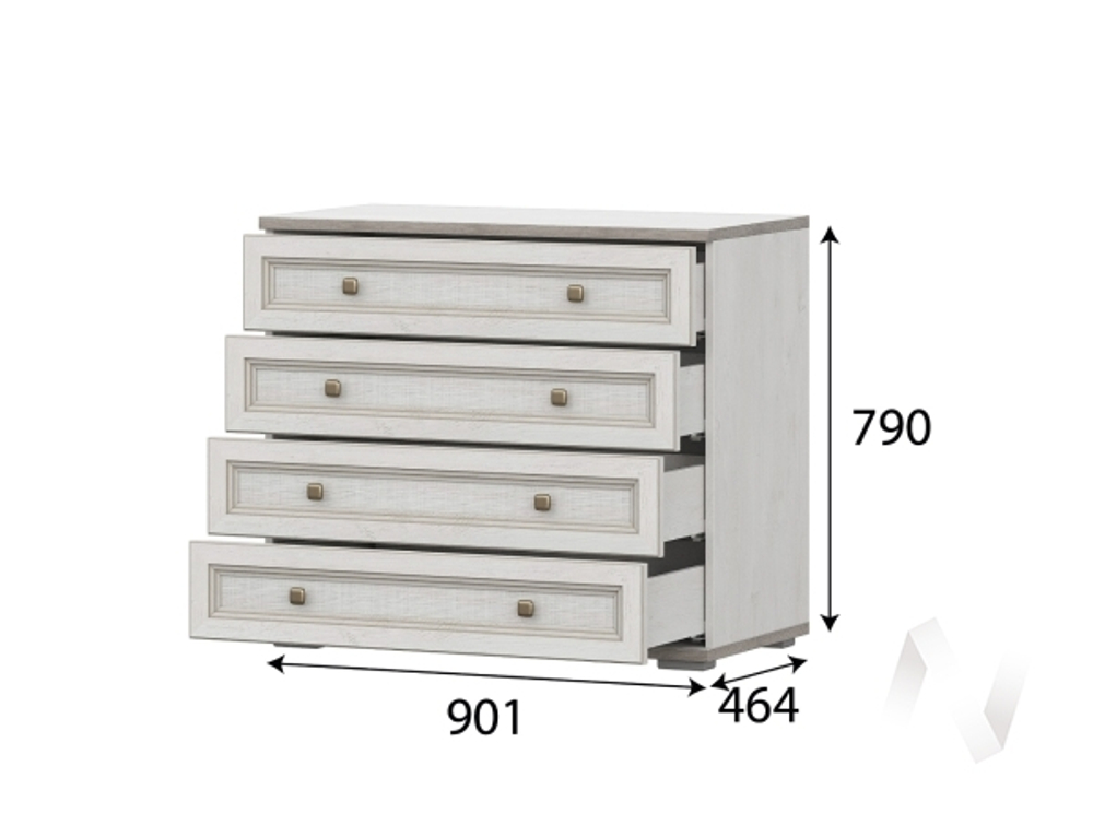 Комод КМ-102 Серия 3 МС Александрия