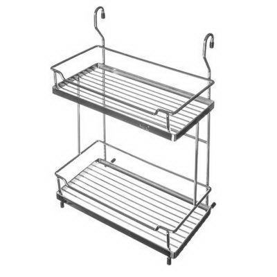 Рейлинг полка двойная CWJ216B-3 ALBA 280*180*405мм (48321)  (481-039)