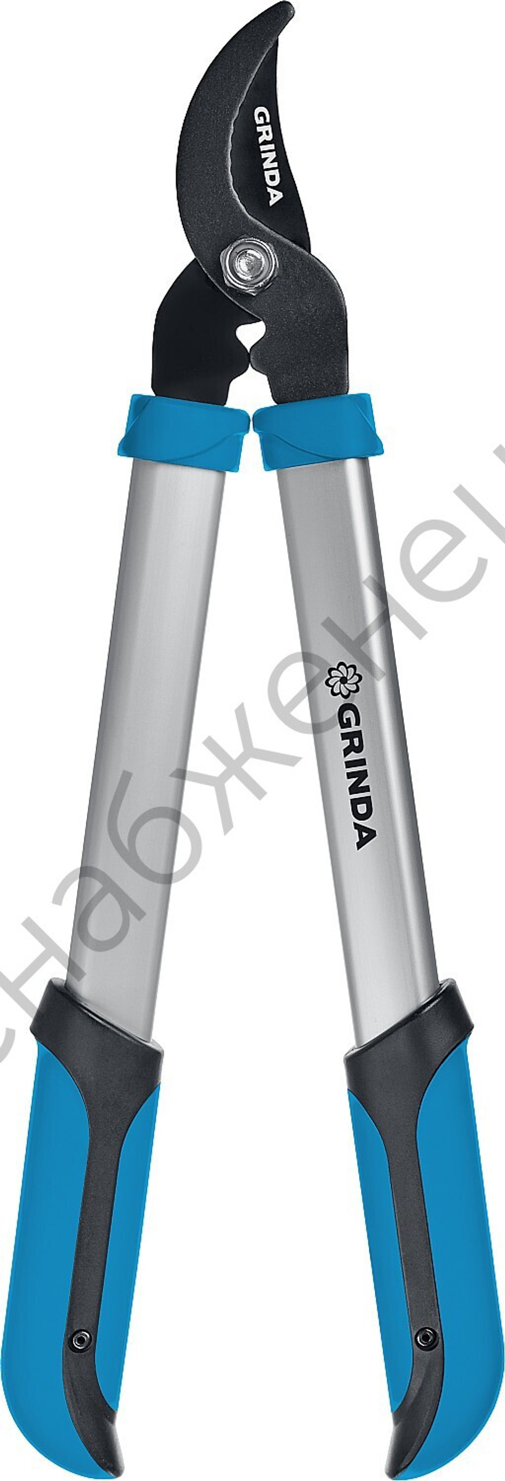 GRINDA PL-460, длина 460 мм, лезвия из высокоуглеродистой закаленной стали, алюминиевые рукоятки, малый плоскостной сучкорез, PROLine (424518)