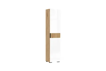 Пенал Роджина дуб крафт / белый глянец