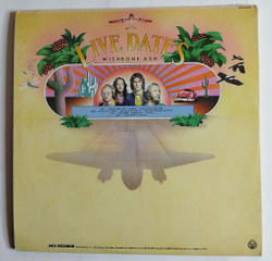 Винтажная виниловая пластинка LP Wishbone Ash Live Dates (USA 1973)