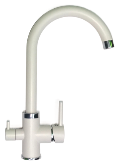 Смеситель COLORADO белый №923, туман, белый хлопок №36