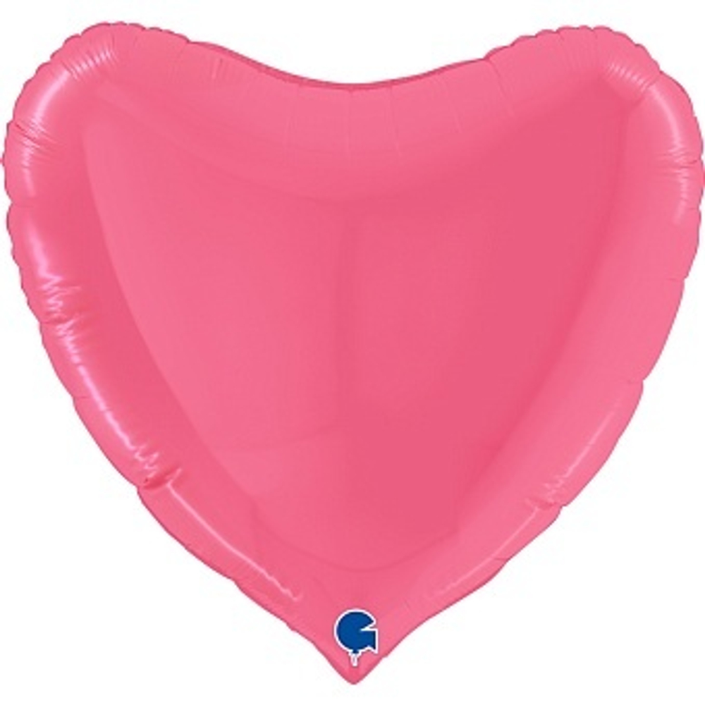 Г 18'' Сердце Бабл-гам 40 см.