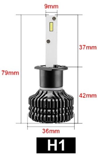 Светодиодные лампы в головной свет Q5