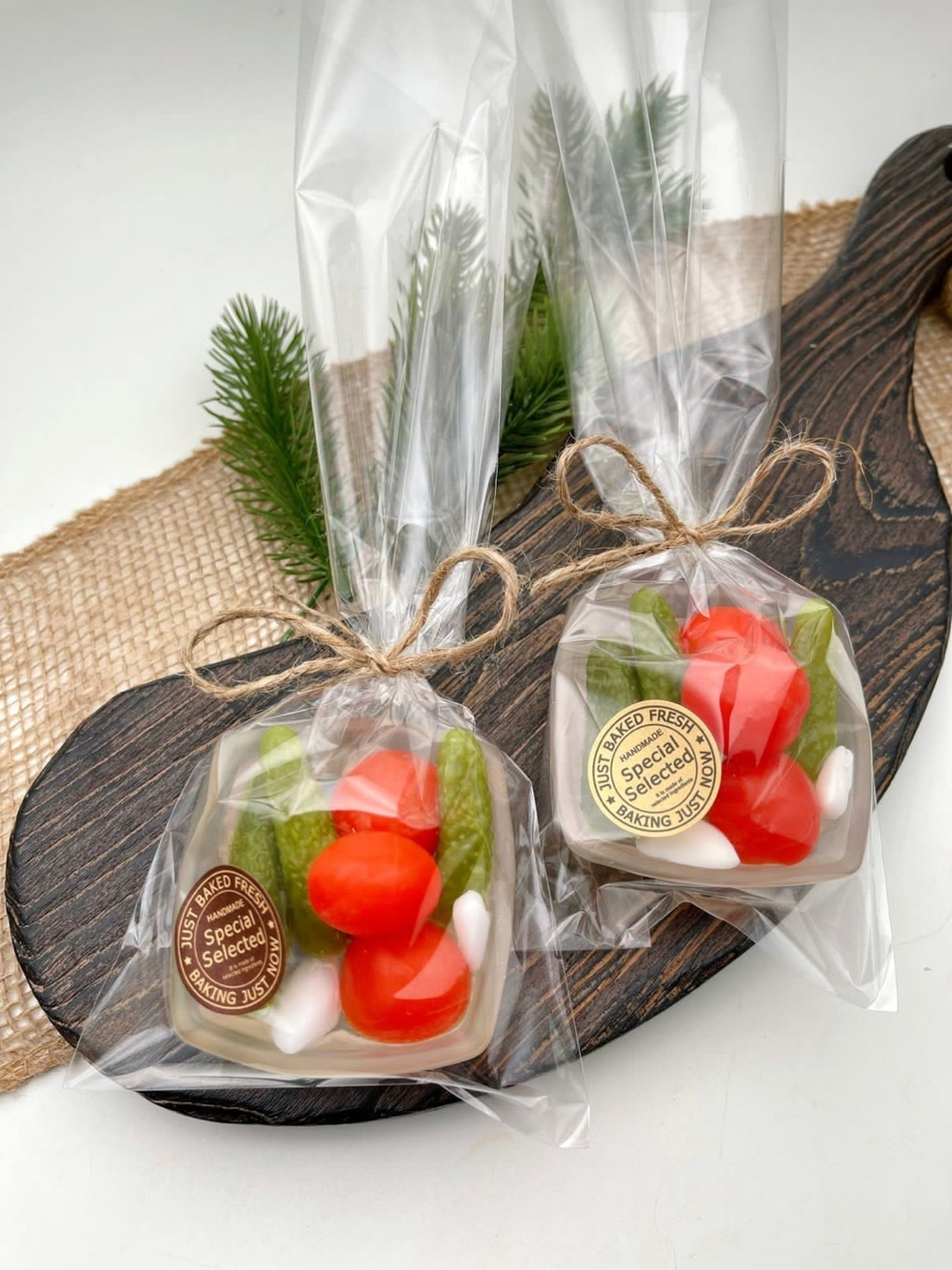 Мыло «Помидорки в маринаде» Подарок Magic Benefit Soap