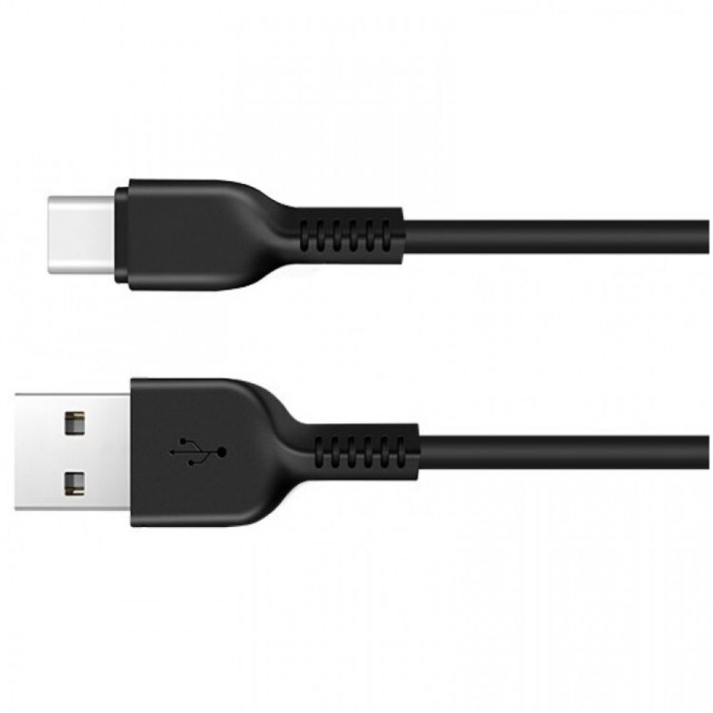 Кабель GoPower GP01T-2M USB (m)-Type-C (m) 2.0м 2.1A черный