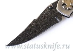 Нож Fairall Bradford Black Pearl Persian Auto Custom Protoфотография - 2