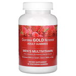 California Gold Nutrition, жевательные мультивитамины для мужчин, ягодно-фруктовый вкус, 90 жевательных таблеток