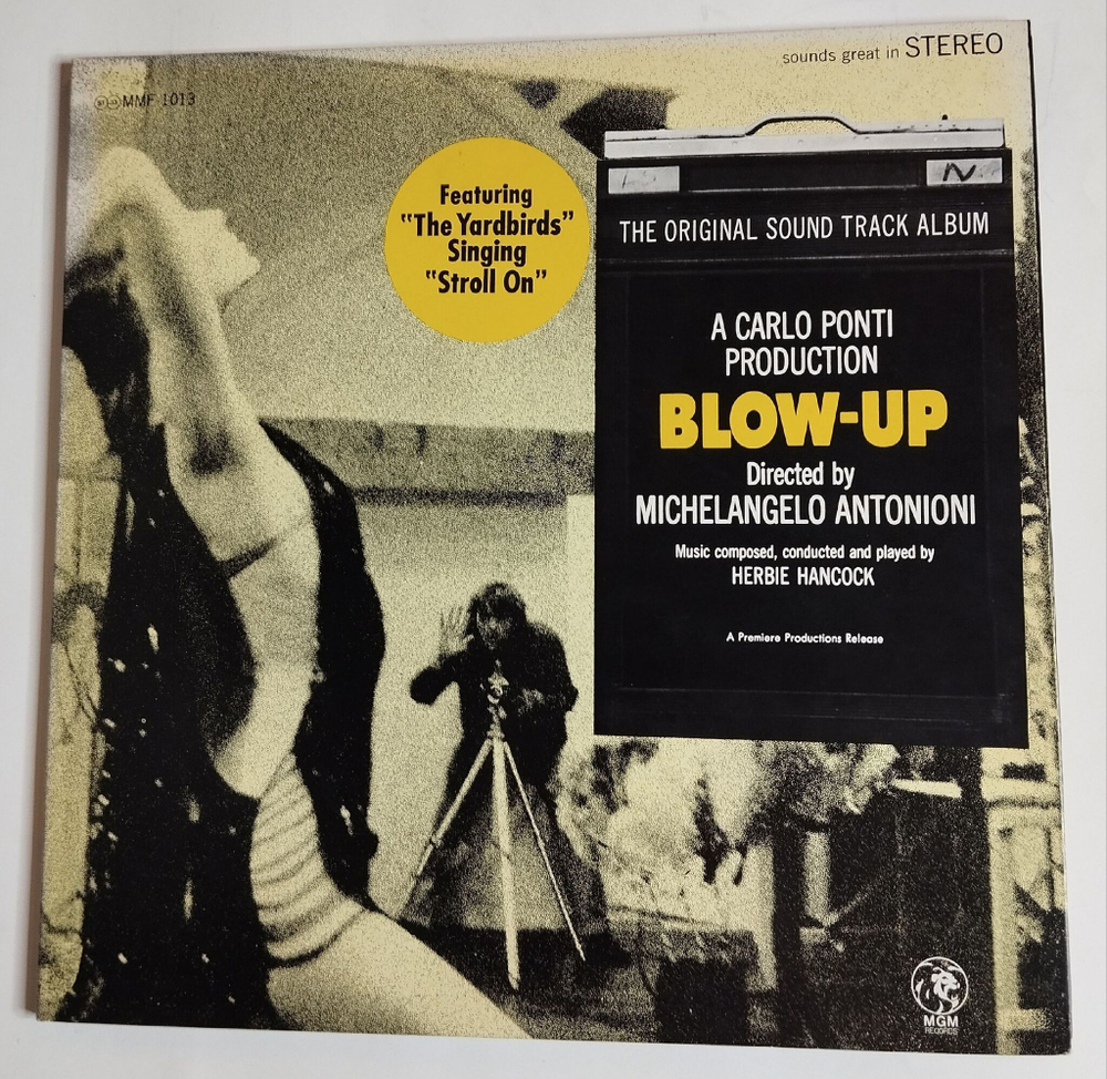 Винтажная виниловая пластинка Michelangelo Antonioni Blow Up Фотоувеличение (The Sound Track Album) (Japan 1977) (No Obi)