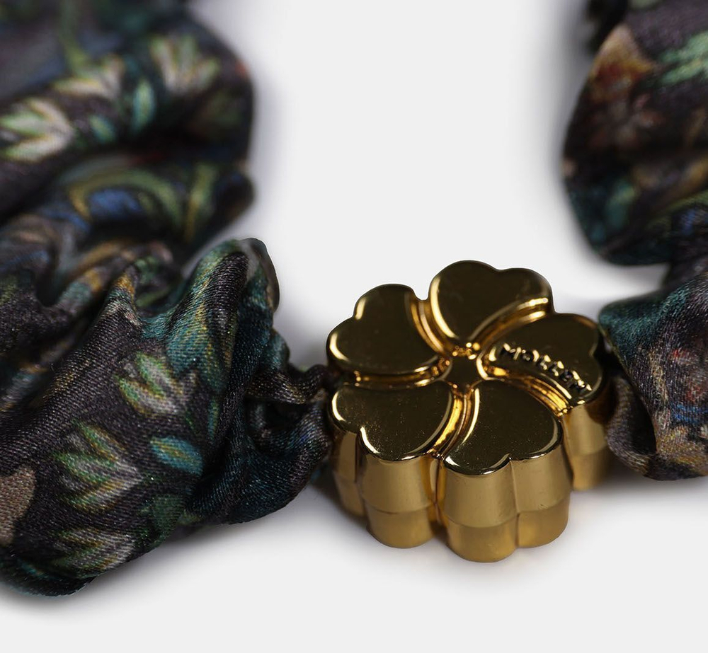 Резинка для волос Mollen Рассвет графитно-серая