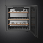 Холодильный шкаф для вина встраиваемый Smeg CVI129B3