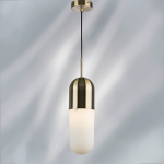 690111 Подвес RAMO 1х40W E27 БРОНЗА/БЕЛЫЙ