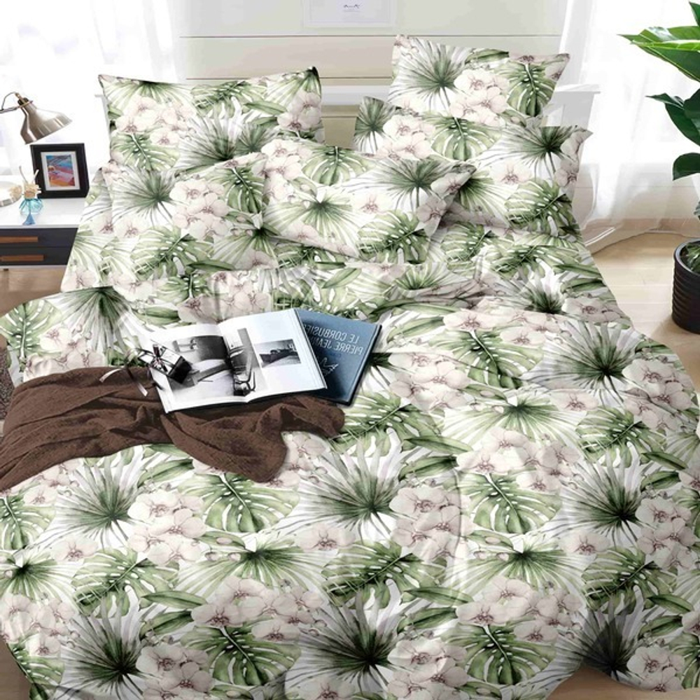 Постельное белье 1,5 полисатин 4279 МУ