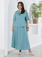 Блузка Камео-4 Виотекс БИРЮЗОВЫЙ