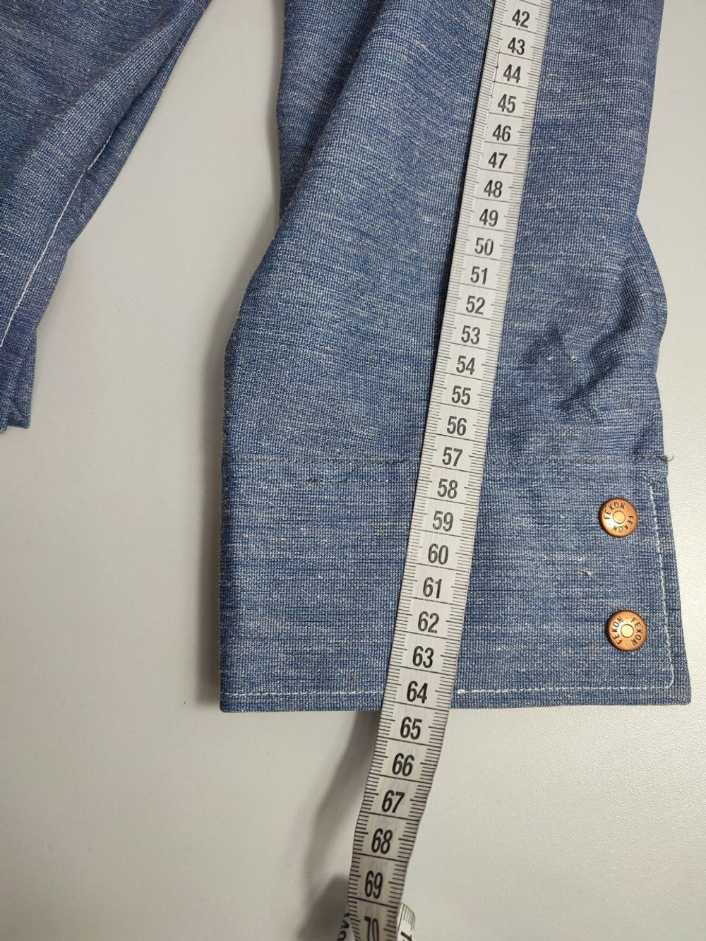 Рубашка Ferfi Fehernemugyar джинсовая 48 размер