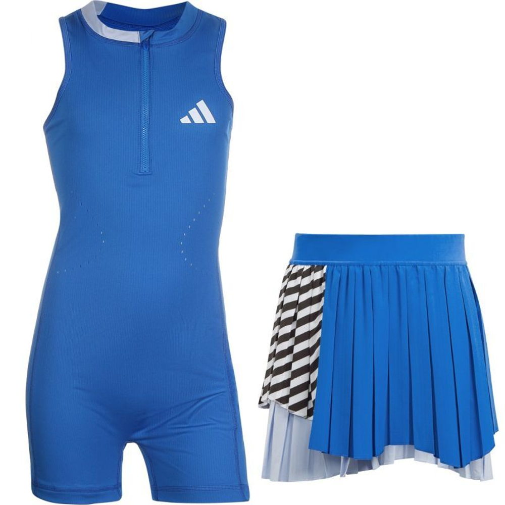 Теннисное платье Adidas Aeriready Modular Pro Leotard Dress - bright royal