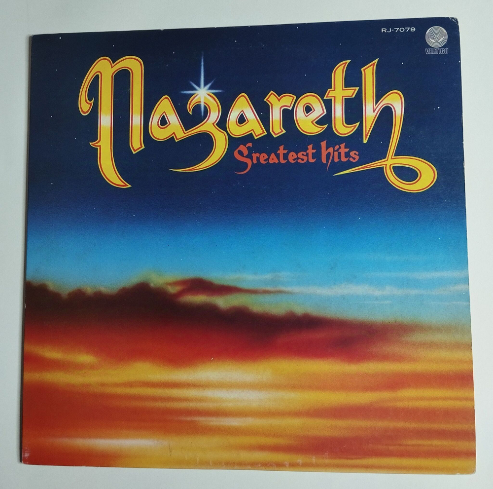 Винтажная виниловая пластинка LP Nazareth Greatest Hits Love Hurts (Japan 1976) (No Obi)