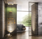 Излив Gessi Cascata, 236х57 мм, каскадный, для смесителя удаленного управления, цвет Brass Brushed PVD