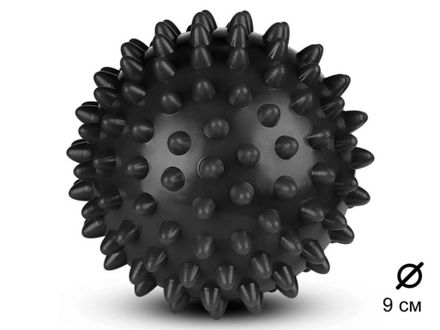 Мяч массажный A-V9  (чёрный)